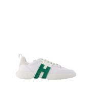 Witte 3R Sneakers met 4,5 cm hak Hogan , White , Heren
