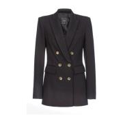 Zwarte Blazer voor Dames Aw23 Pinko , Black , Dames