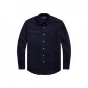 Klassieke Oxford Katoenen Overhemd - RL Navy Ralph Lauren , Blue , Dam...