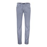 Blauwe Denim 5-Pocket Jeans Gardeur , Blue , Heren