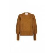Cookie Caramel Penny Pullover Fabienne Chapot , Brown , Dames