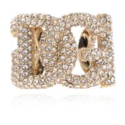 Ring met kristallen versiering Dolce & Gabbana , Yellow , Dames