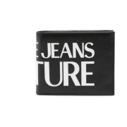 Zwarte Heren Portemonnees - Aw23 Versace Jeans Couture , Black , Heren