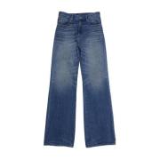Indigo Denim Flared Jeans R13 , Blue , Dames