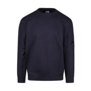 Total Eclipse Ronde Hals Sweatshirt C.p. Company , Blue , Heren