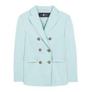 Dubbelrijige Blazer Luisa Cerano , Green , Dames