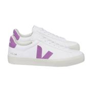 Campo Chromefree Leren Sneakers Veja , White , Heren