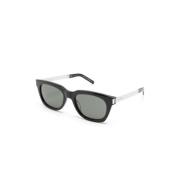 Black Sunglasses with Original Case Saint Laurent , Black , Unisex
