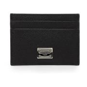 Zwarte Pinaforemetal Portemonnee voor Heren Dolce & Gabbana , Black , ...