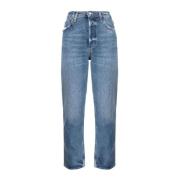 Riley Gescheurde Denim Jeans Agolde , Blue , Dames