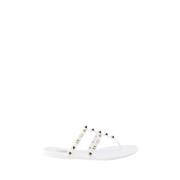 Slippers Valentino Garavani , White , Dames