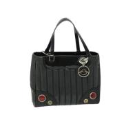 Pre-owned Leather handbags Dior Vintage , Black , Dames
