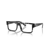 Stylish Glasses Collection Prada , Black , Unisex