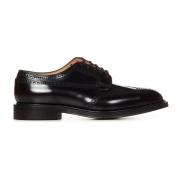 Bruine platte schoenen met vetersluiting Church's , Brown , Heren