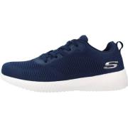 Stijlvolle Squad Sneakers voor Mannen Skechers , Blue , Heren