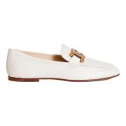 Leren Ketting Moccasin Tod's , Beige , Dames