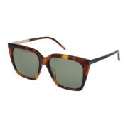 SL M100 Zonnebril Saint Laurent , Brown , Dames