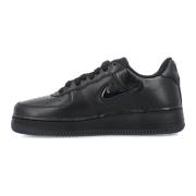 Zwarte Retro Sneakers met Nike Air Logo Nike , Black , Heren