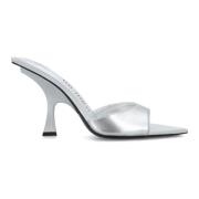 Zilveren Gesloten Schoenen voor Dames The Attico , Gray , Dames