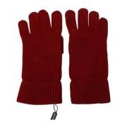 Gloves Dolce & Gabbana , Red , Heren