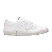 Witte Sneakers met Onconventionele Stijl Philippe Model , White , Dame...