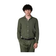 Heren linnen overhemd - Torino model Mason's , Green , Heren