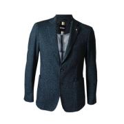 Blauwe Jassen voor Heren Hugo Boss , Blue , Heren