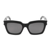 Stoere zonnebril Saint Laurent , Black , Dames