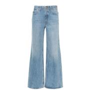 Wijde jeans met vervaagd effect Ulla Johnson , Blue , Dames