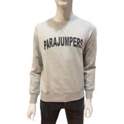 Katoenen Sweatshirt Parajumpers , Gray , Heren