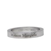 Zilveren Ring, Verfijnde Stijl Maison Margiela , Gray , Heren