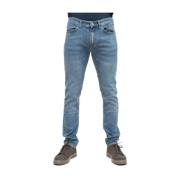 Slim Fit Tri-Blend Denim Jeans Jeckerson , Blue , Heren