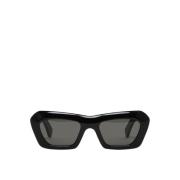 Italiaanse Zenya zonnebril Retrosuperfuture , Black , Unisex