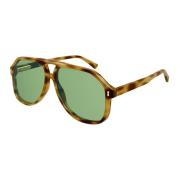 Tijdloze Aviator Zonnebril met Italiaans vakmanschap Gucci , Brown , U...