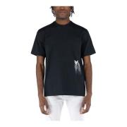 Grafisch T-shirt Y-3 , Black , Heren
