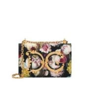 Schoudertas met Bloemenprint voor DG Girls Dolce & Gabbana , Multicolo...