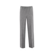 Slim-fit Trousers Fabiana Filippi , Gray , Dames