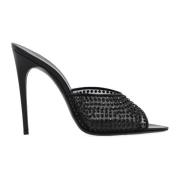 Zwarte Instapleren Schoenen Saint Laurent , Black , Dames