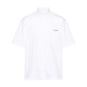Logo Print Shirt Givenchy , White , Heren