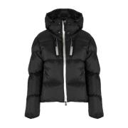 Sportieve Jas met Afneembare Capuchon en Zakken Plein Sport , Black , ...