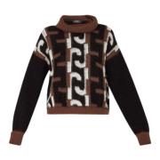 Stijlvolle Mohair Coltrui Liu Jo , Brown , Dames