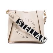 Puur Wit Mini Crossbody Tas Stella McCartney , White , Dames