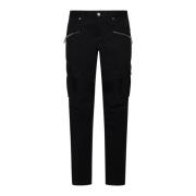 Stijlvolle Broek Balmain , Black , Heren