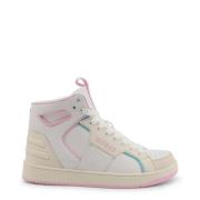 Dames Synthetisch Leren Sneakers Guess , White , Dames