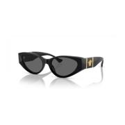 Stijlvolle zonnebril voor modebewuste individuen Versace , Black , Uni...