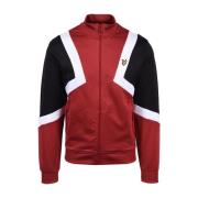 Retro Gestreepte Track Top Lyle & Scott , Red , Heren