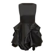 Peplum Bustier Jurk JW Anderson , Black , Dames