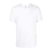 Stijlvol wit T-shirt met aangepaste pasvorm Moschino , White , Heren