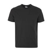 Basic Short Sheeves T-shirt Zanone , Black , Heren