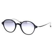 Elegante Ronde Zonnebril Eyepetizer , Black , Unisex